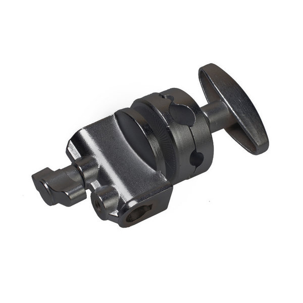 Boom kẹp ống 2 chiều nhôm phi Max28mm